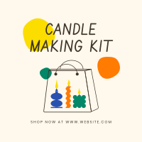 Candle Making Kit Instagram Post Design