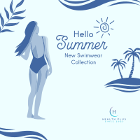 Hello Summer Scenery Instagram post Image Preview