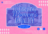 Risograph Women's Equality Day Postcard Preview