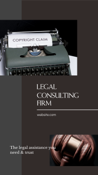 Legal Consultation Firm Instagram Story Design