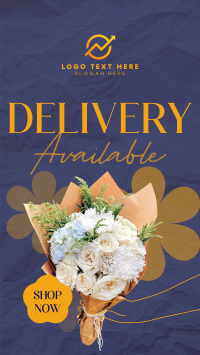 Flower Delivery Available Instagram reel Image Preview