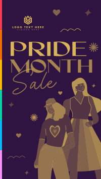 Pride Month Sale YouTube Short Design