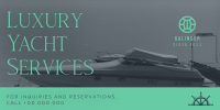 Luxury Yacht Services Twitter post Image Preview