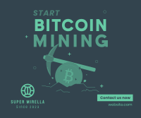 Start Crypto Mining Facebook post Image Preview