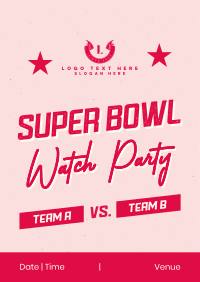 Watch Live Super Bowl Flyer Image Preview