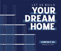 Building Dream Home Facebook Post Design