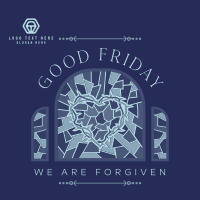 We are Forgiven Instagram Post Design