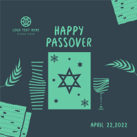 Passover Day Haggadah Linkedin Post Image Preview