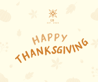 Happy Thanksgiving Facebook Post Image Preview