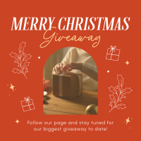 Holly Christmas Giveaway Linkedin Post Image Preview