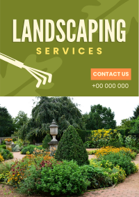 Landscaping Shears Flyer Image Preview