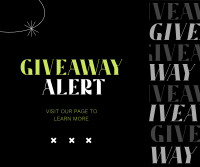 Giveaway Alert Facebook post Image Preview