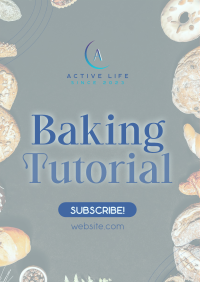 Tutorial In Baking Flyer Image Preview