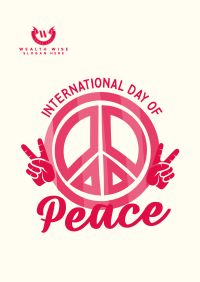 Peace Day Symbol Poster Image Preview