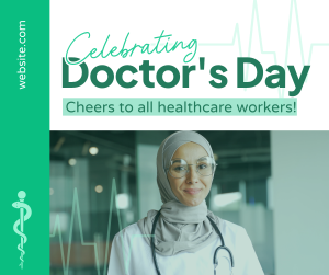 Celebrating Doctor's Day Facebook post Image Preview