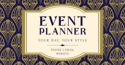 Your Event Stylist Facebook ad