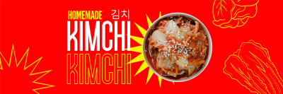 Homemade Kimchi Twitter header (cover) Image Preview