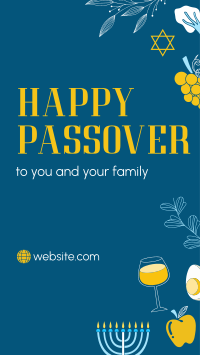 Happy Passover Instagram Story Design