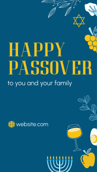 Happy Passover Instagram story Image Preview