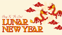 Happy Lunar New Year Facebook Event Cover Design