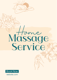 Home Massage Service Flyer Image Preview