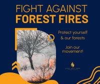 Fight Against Forest Fires Facebook post Image Preview