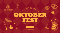 Beers, Pretzels and More Facebook Event Cover Design
