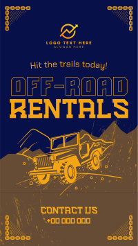 Rustic Off-road Rentals Facebook Story Preview