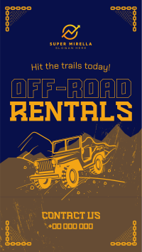 Rustic Off-road Rentals Facebook Story Image Preview