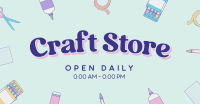 Kawaii Craft Shop Facebook ad Image Preview