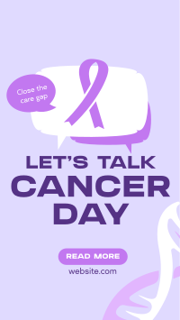 Cancer Awareness Discussion Facebook story Image Preview