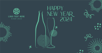 New Year 2022 Celebration Facebook ad Image Preview