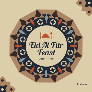 Eid Feast Celebration Instagram post Image Preview