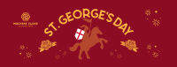 England St George Day Facebook Cover Design
