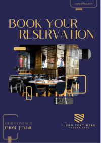 Restaurant Booking Flyer Image Preview