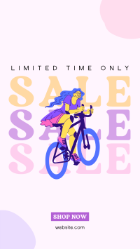 Pedal Your Way Sale TikTok Video Image Preview