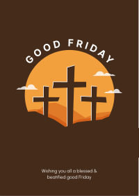 Good Friday Badge Flyer Image Preview