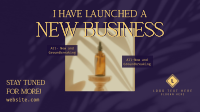 Minimalist Startup Launch Facebook event cover Image Preview