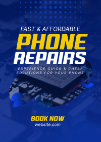 Fastest Phone Repair Flyer Design