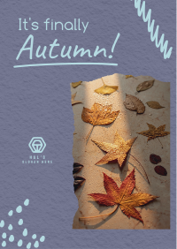 It's Finally Autumn Poster Image Preview