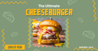 Classic Cheeseburger Facebook ad Image Preview