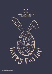 Egg Bunny Poster Image Preview