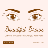 Beautiful Brows Instagram post Image Preview