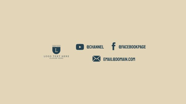 Simple YouTube Banner Design Image Preview