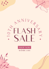 Special Anniversary Sale Flyer Image Preview