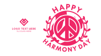 Harmony and Peace Facebook Event Cover Design