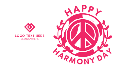 Harmony and Peace Facebook event cover Image Preview