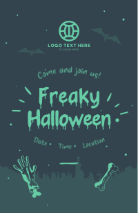 Freaky Halloween Invitation Preview