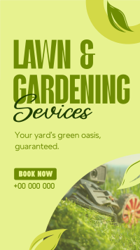 Professional Lawn Care Services Instagram story Image Preview