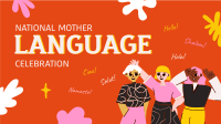 Celebrate Mother Language Day Facebook Event Cover Design